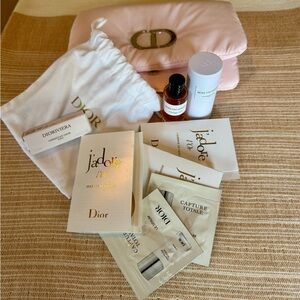 Dior Skincare Collection - White, Silver and Pink